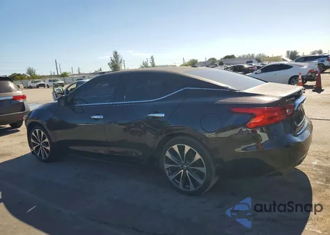 2016 Nissan Maxima 3.5S z USA, uszkodzony, nr VIN 1N4AA6AP4GC384590